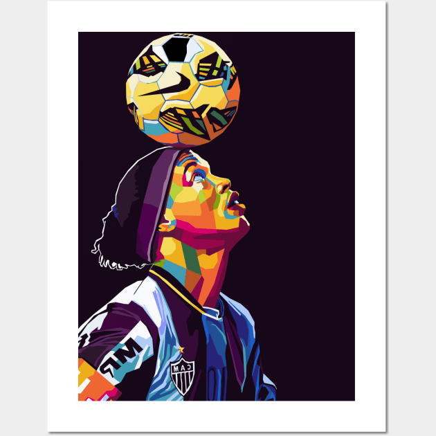 ronaldinho Wall Art by Kuli art